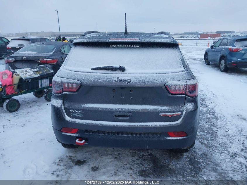 2019 Jeep Compass Trailhawk VIN: 3C4NJDDB2KT772043 Lot: 12472759