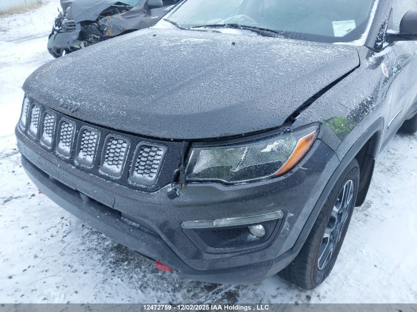 2019 Jeep Compass Trailhawk VIN: 3C4NJDDB2KT772043 Lot: 12472759
