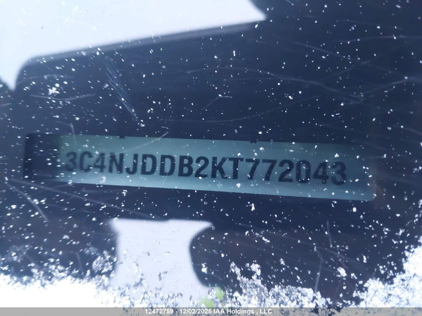 2019 Jeep Compass Trailhawk VIN: 3C4NJDDB2KT772043 Lot: 12472759