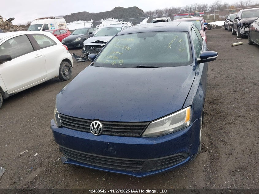 2012 Volkswagen Jetta 2.5L Se VIN: 3VWDP7AJ7CM310934 Lot: 12468542X