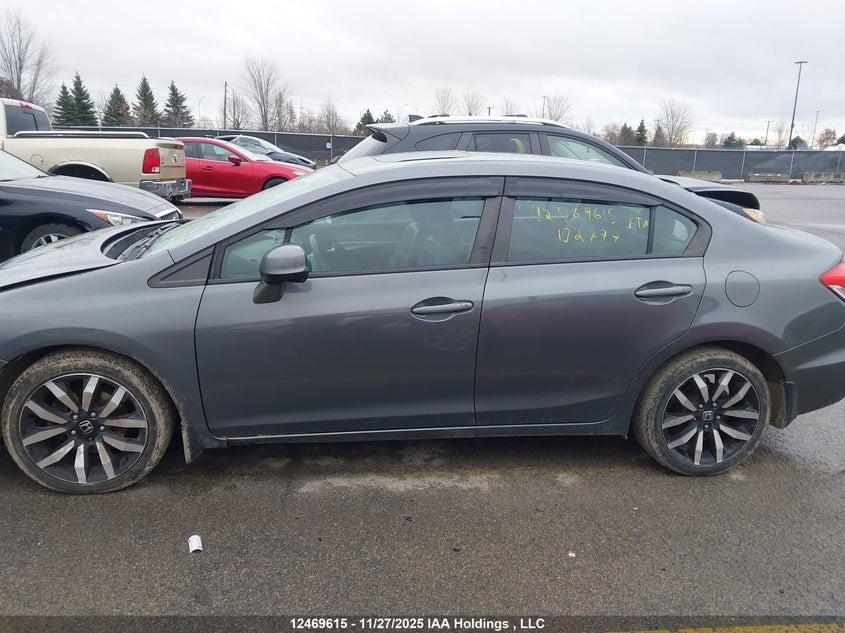 2013 Honda Civic Touring VIN: 2HGFB2F72DH102777 Lot: 12469615X
