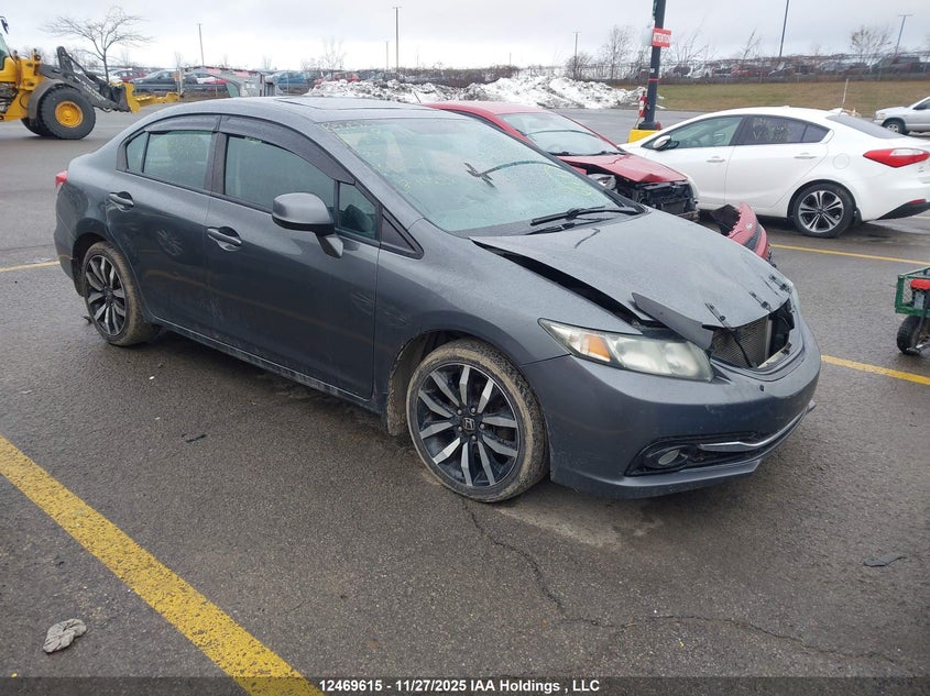 2HGFB2F72DH102777 2013 Honda Civic Touring auction photo 1