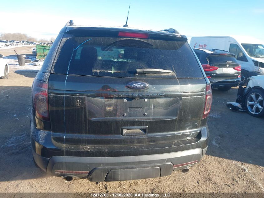 2015 Ford Explorer Limited VIN: 1FM5K8F89FGC30112 Lot: 12472763