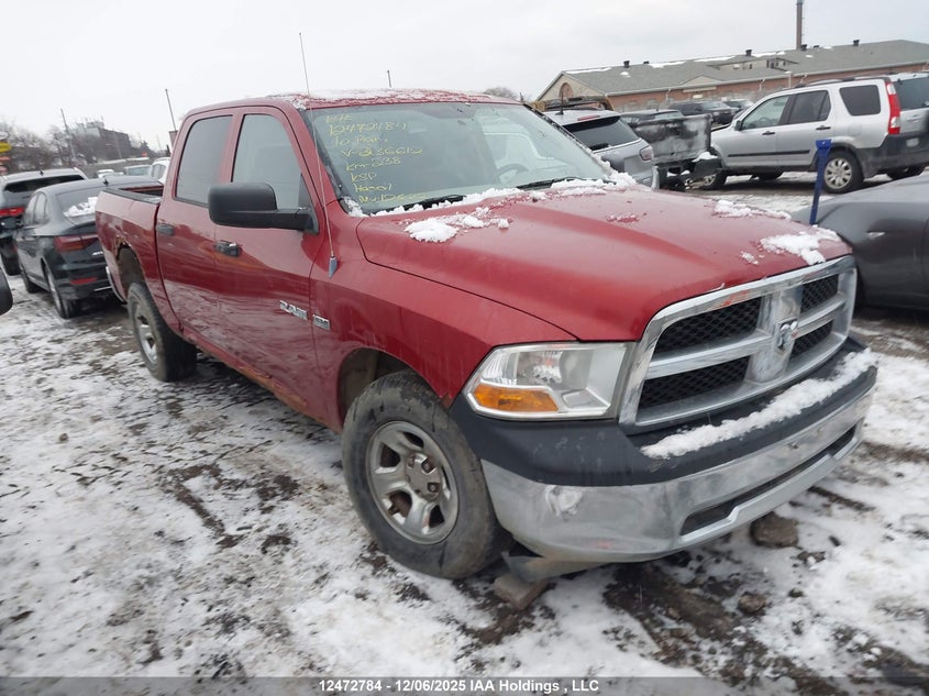1D7RV1CT3AS236612 2010 Dodge Ram 1500 St auction photo 1