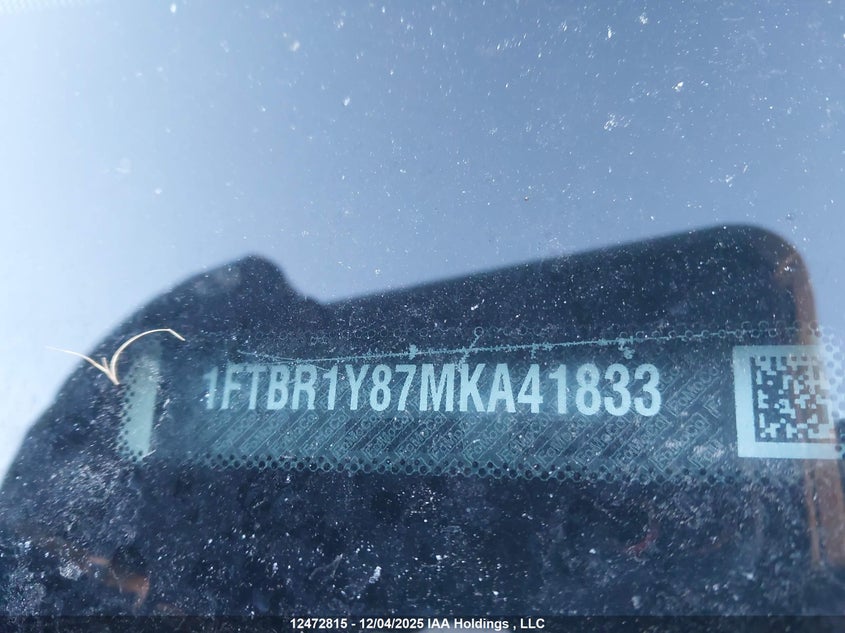 1FTBR1Y87MKA41833 2021 FORD TRANSIT photo no. 20