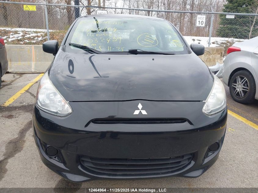 2015 Mitsubishi Mirage Es VIN: ML32A3HJ7FH032459 Lot: 12464964X