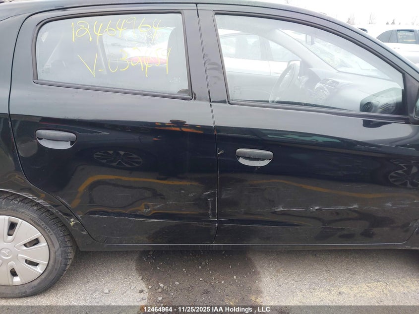 2015 Mitsubishi Mirage Es VIN: ML32A3HJ7FH032459 Lot: 12464964X