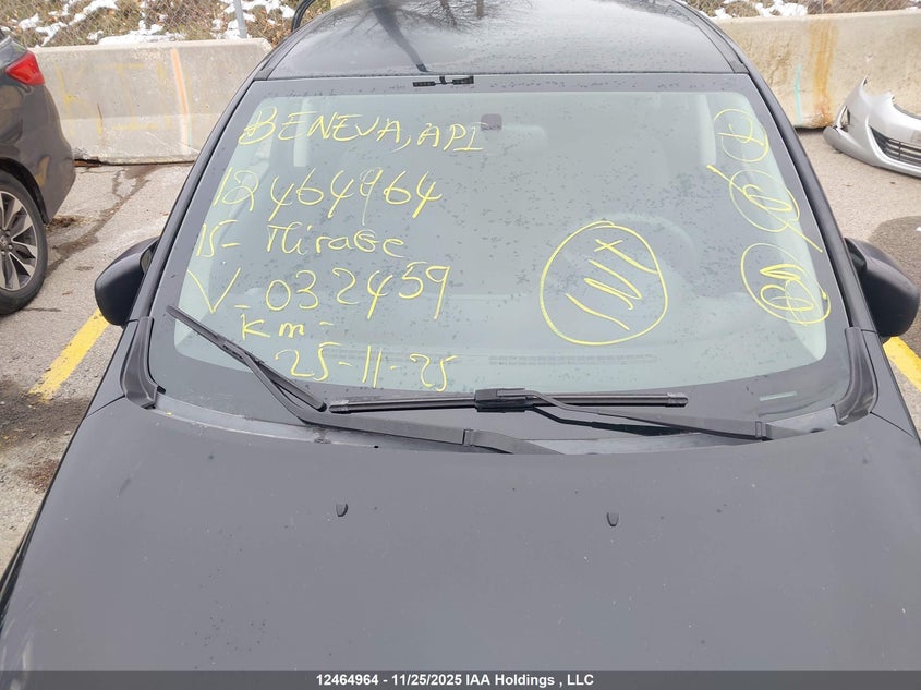 2015 Mitsubishi Mirage Es VIN: ML32A3HJ7FH032459 Lot: 12464964X