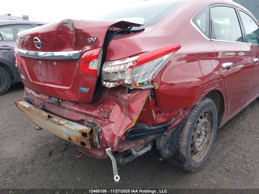 2015 Nissan Sentra 1.8 S/1.8 Sl/1.8 Sr/1.8 Sv VIN: 3N1AB7AP4FL693673 Lot: 12465109X