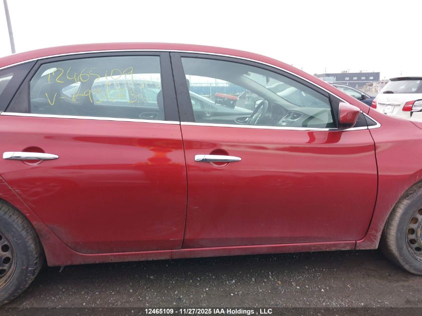 2015 Nissan Sentra 1.8 S/1.8 Sl/1.8 Sr/1.8 Sv VIN: 3N1AB7AP4FL693673 Lot: 12465109X