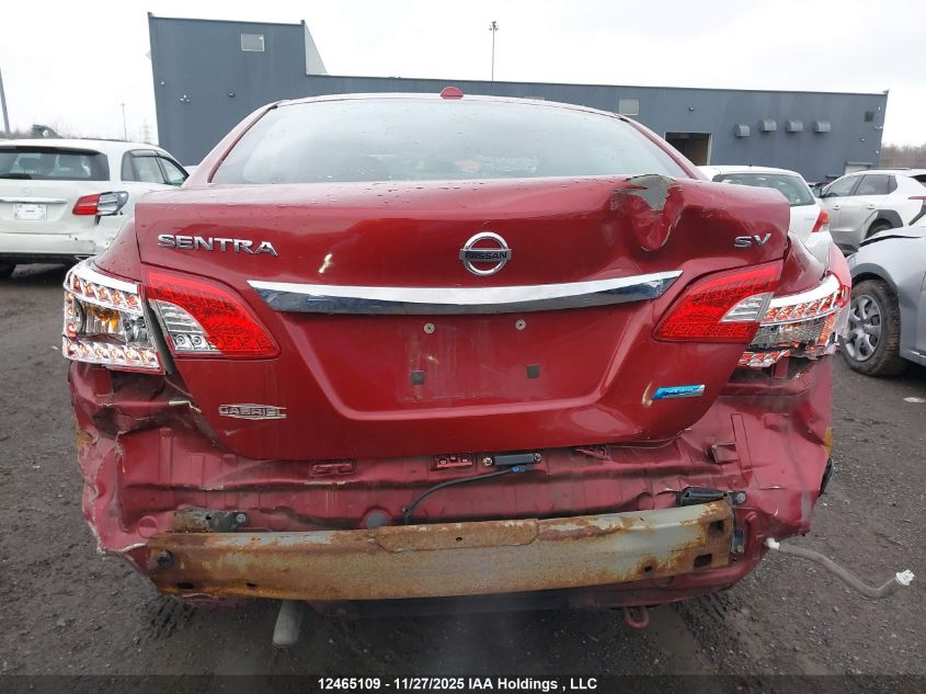 2015 Nissan Sentra 1.8 S/1.8 Sl/1.8 Sr/1.8 Sv VIN: 3N1AB7AP4FL693673 Lot: 12465109X
