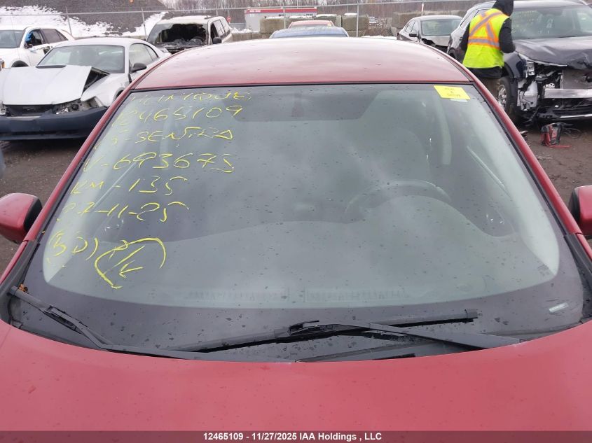 2015 Nissan Sentra 1.8 S/1.8 Sl/1.8 Sr/1.8 Sv VIN: 3N1AB7AP4FL693673 Lot: 12465109X