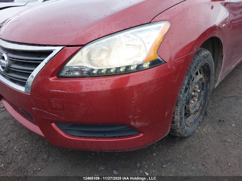 2015 Nissan Sentra 1.8 S/1.8 Sl/1.8 Sr/1.8 Sv VIN: 3N1AB7AP4FL693673 Lot: 12465109X