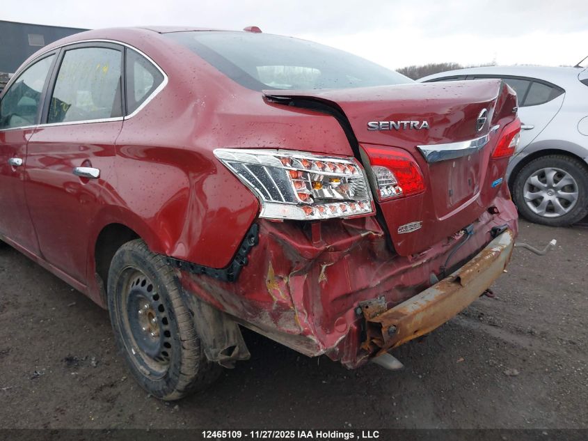 2015 Nissan Sentra 1.8 S/1.8 Sl/1.8 Sr/1.8 Sv VIN: 3N1AB7AP4FL693673 Lot: 12465109X