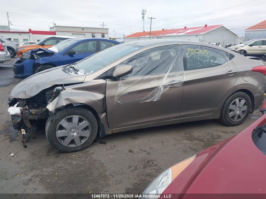 2013 Hyundai Elantra L VIN: 5NPDH4AE1DH294738 Lot: 12467072X