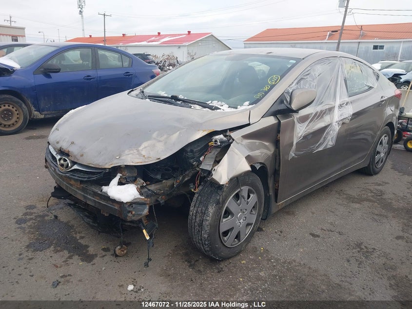 2013 Hyundai Elantra L VIN: 5NPDH4AE1DH294738 Lot: 12467072X