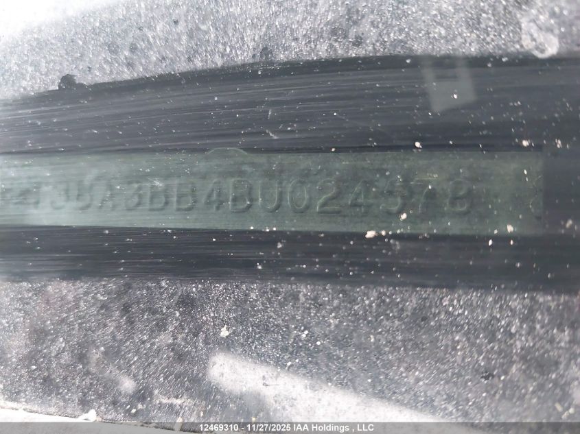 2011 Toyota Venza VIN: 4T3BA3BB4BU024578 Lot: 12469310X