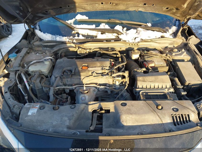 2018 Honda Civic Ex VIN: 2HGFC2F85JH037523 Lot: 12472851