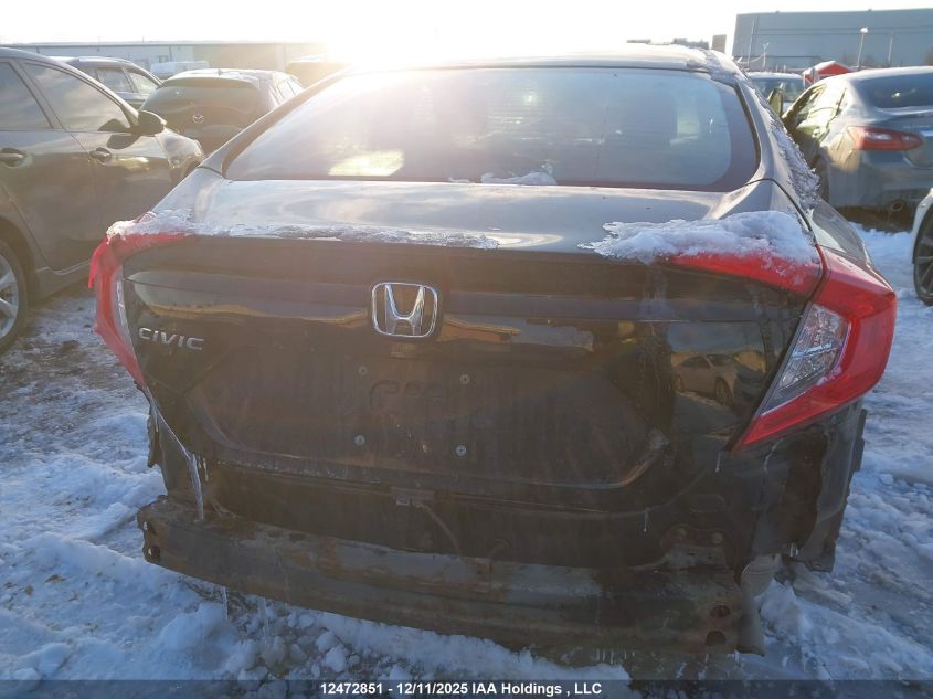 2018 Honda Civic Ex VIN: 2HGFC2F85JH037523 Lot: 12472851