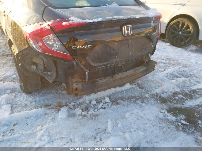 2018 Honda Civic Ex VIN: 2HGFC2F85JH037523 Lot: 12472851