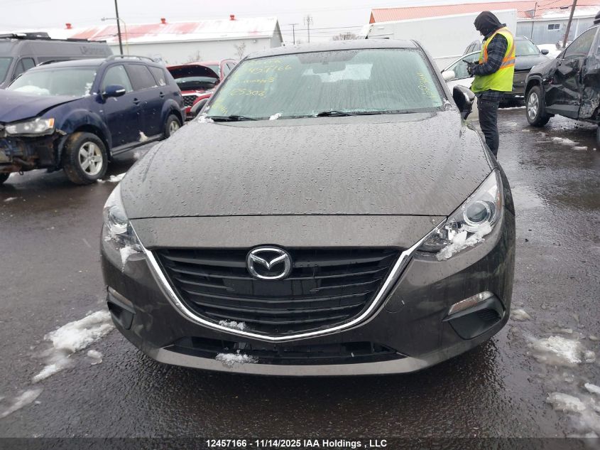 2015 Mazda Mazda3 Gx VIN: 3MZBM1K73FM125302 Lot: 12457166X