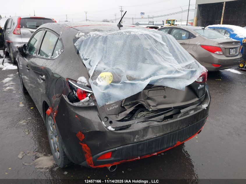 2015 Mazda Mazda3 Gx VIN: 3MZBM1K73FM125302 Lot: 12457166X