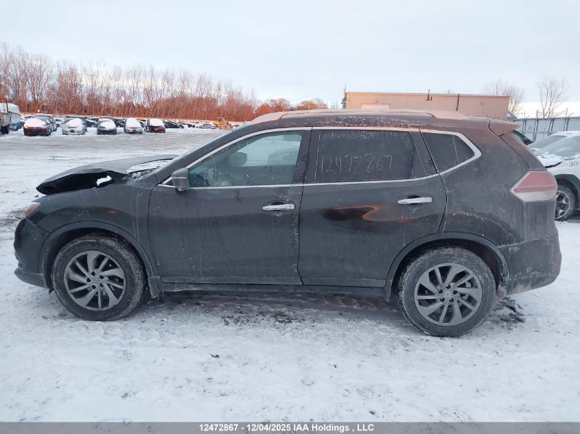 2014 Nissan Rogue S/Sl/Sv VIN: 5N1AT2MV5EC834540 Lot: 12472867