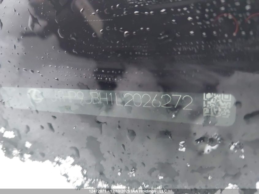 2020 Lexus Ux 250H VIN: JTHP9JBH1L2026272 Lot: 12472871