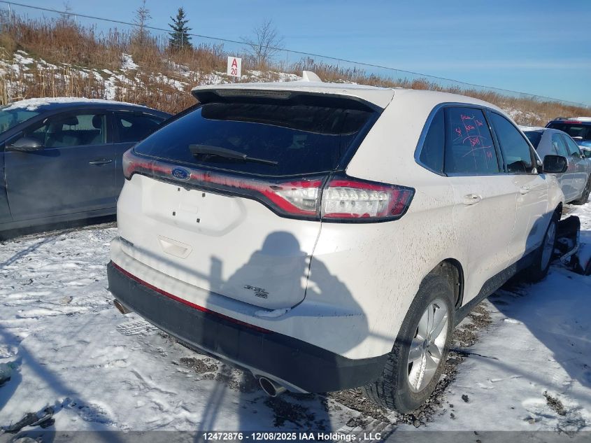 2015 Ford Edge VIN: 2FMTK4J80FBB97841 Lot: 12472876