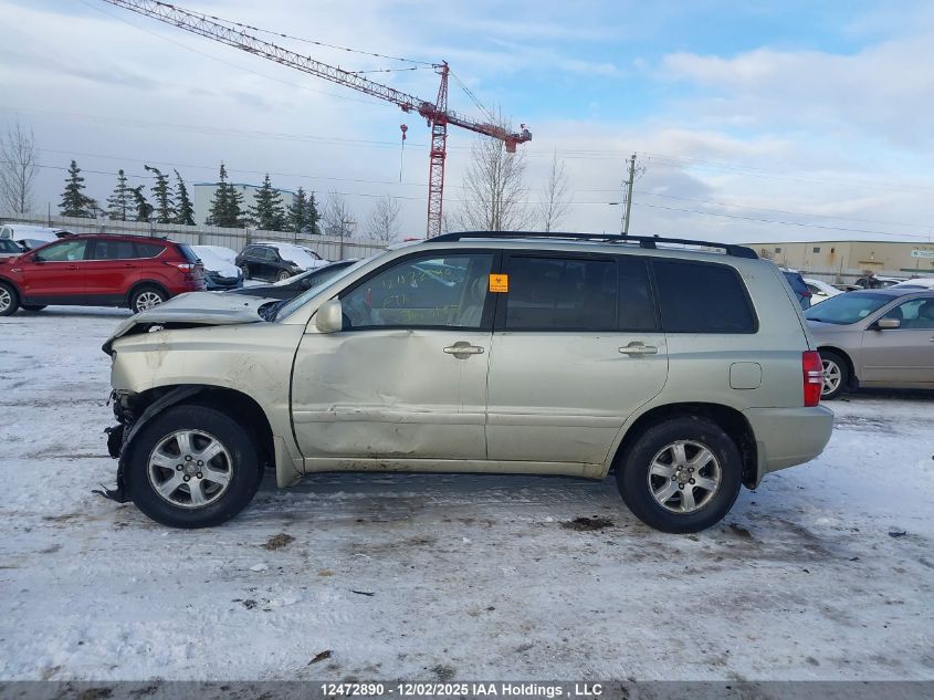 2003 Toyota Highlander Limited VIN: JTEHF21A230143424 Lot: 12472890