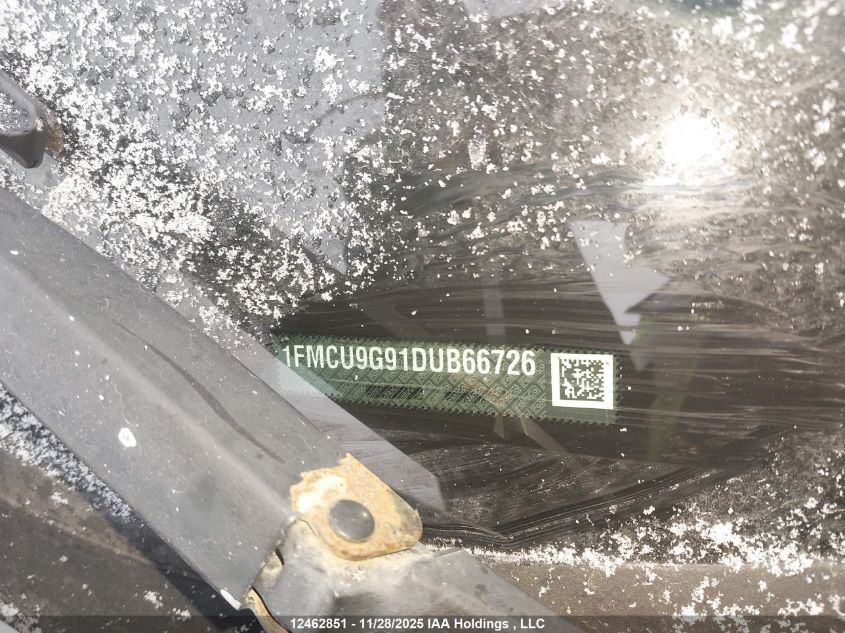 2013 Ford Escape Se VIN: 1FMCU9G91DUB66726 Lot: 12462851X