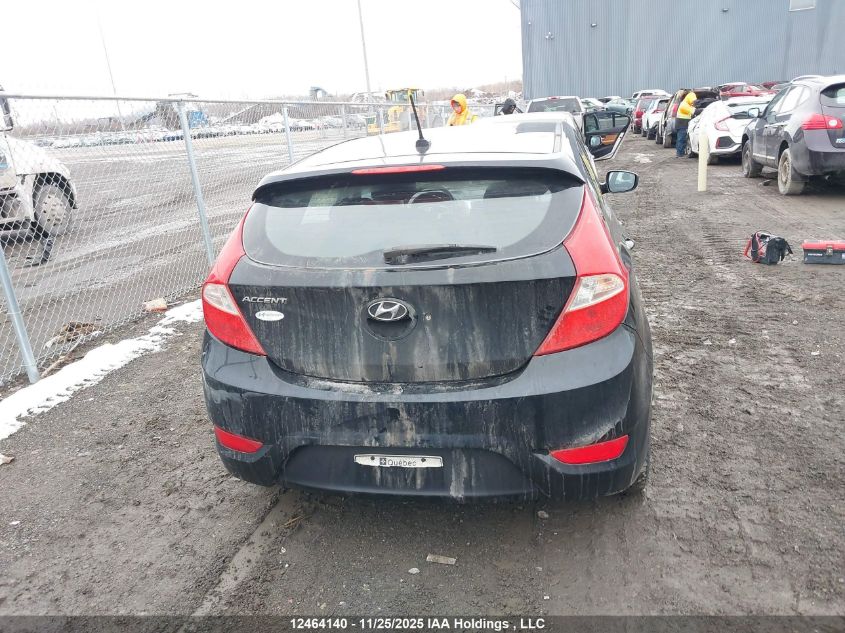 2012 Hyundai Accent Gl VIN: KMHCT5AE1CU050359 Lot: 12464140X