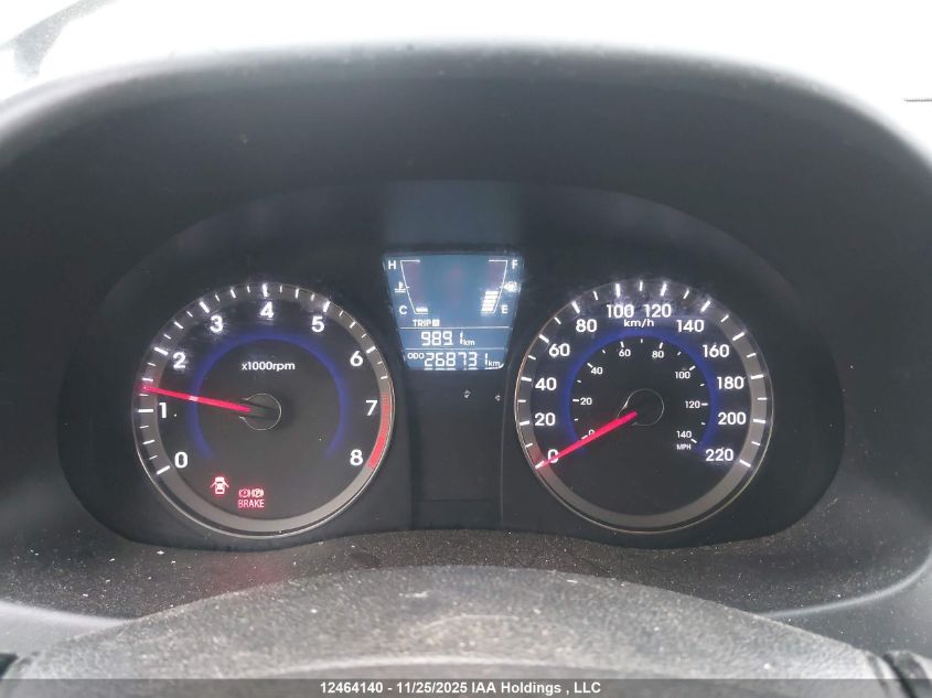 2012 Hyundai Accent Gl VIN: KMHCT5AE1CU050359 Lot: 12464140X