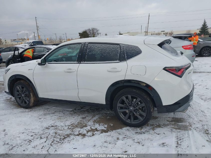 2025 Acura Adx A-Spec VIN: 3HDSA2H50SM102981 Lot: 12472907