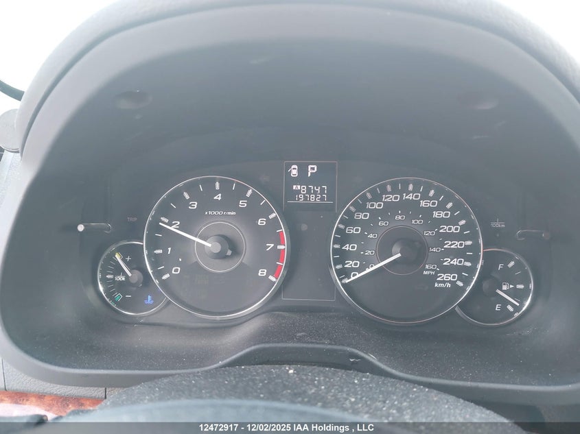 4S4BRJMC4C2280163 2012 SUBARU OUTBACK photo no. 7