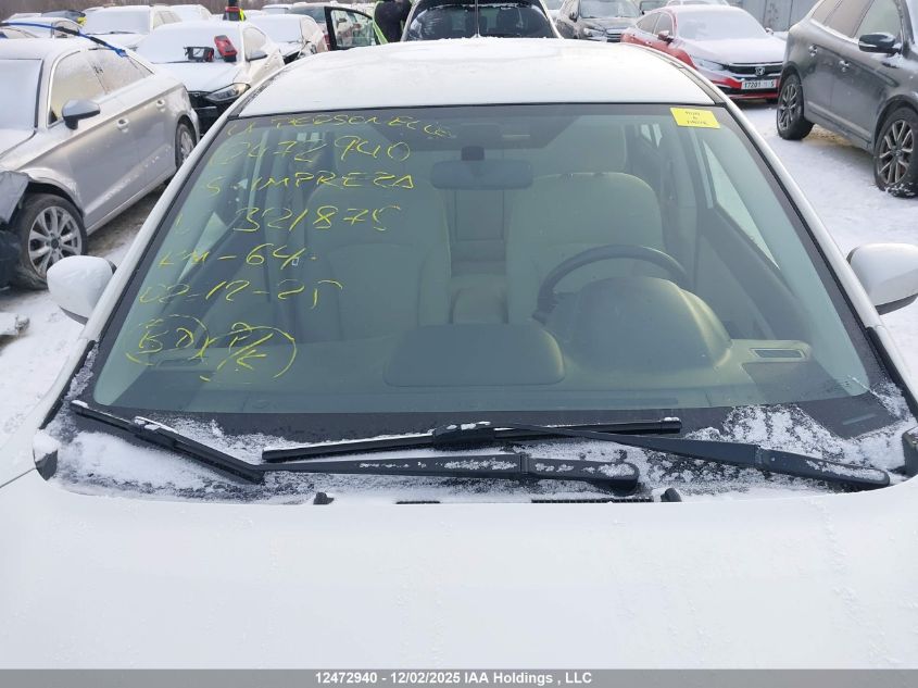 2015 Subaru Impreza Premium VIN: JF1GPAC60FH321875 Lot: 12472940