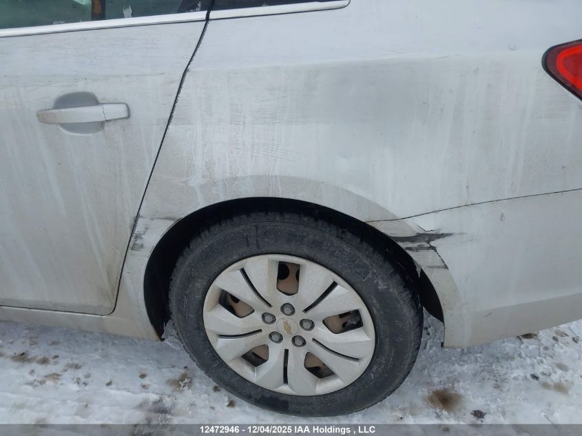 2012 Chevrolet Cruze Lt VIN: 1G1PF5SC2C7166395 Lot: 12472946