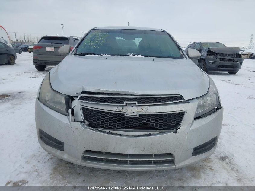 2012 Chevrolet Cruze Lt VIN: 1G1PF5SC2C7166395 Lot: 12472946