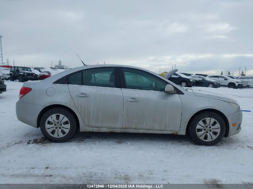 2012 Chevrolet Cruze Lt VIN: 1G1PF5SC2C7166395 Lot: 12472946