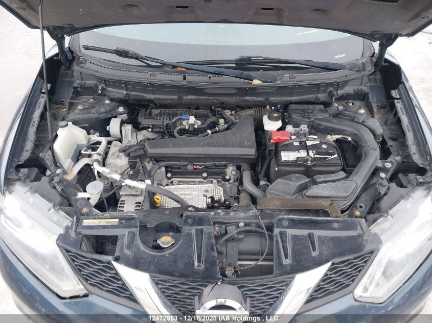 2016 Nissan Rogue S/Sl/Sv VIN: 5N1AT2MV1GC837809 Lot: 12472953