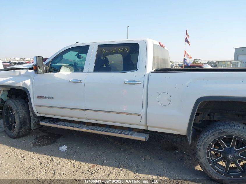 2015 GMC Sierra 3500Hd Slt VIN: 1GT423C85FF653301 Lot: 12406843X