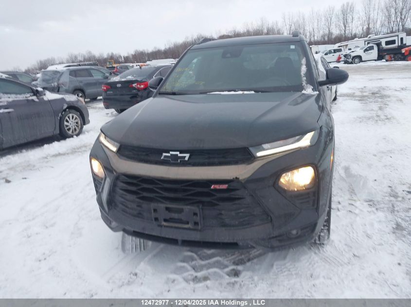 2022 Chevrolet Trailblazer VIN: KL79MUSL0NB038590 Lot: 12472977