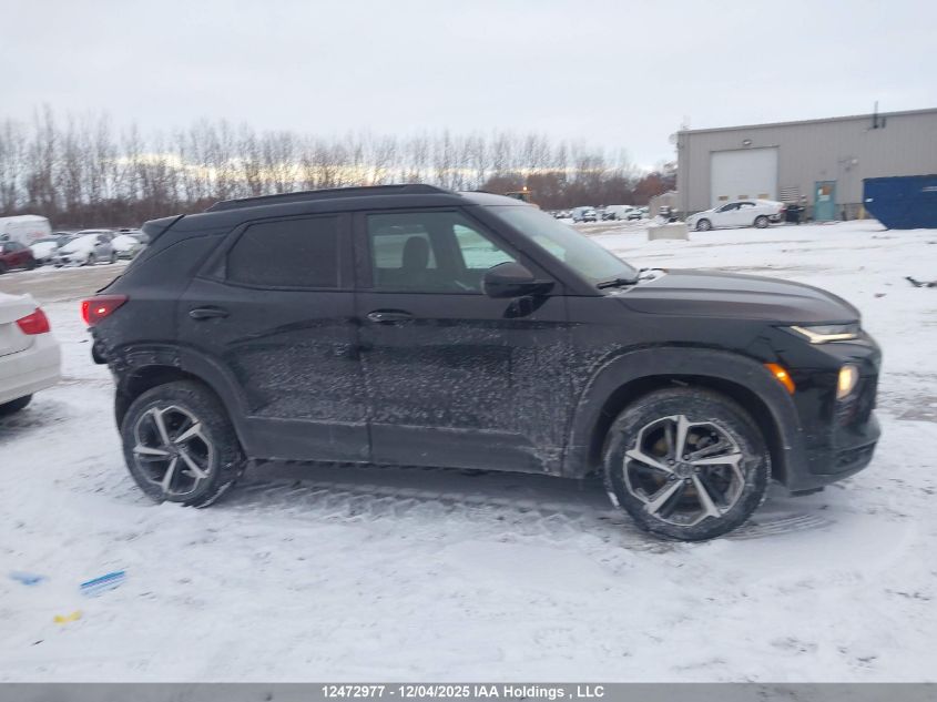 2022 Chevrolet Trailblazer VIN: KL79MUSL0NB038590 Lot: 12472977