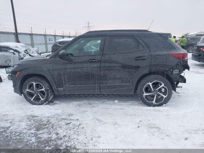 2022 Chevrolet Trailblazer VIN: KL79MUSL0NB038590 Lot: 12472977