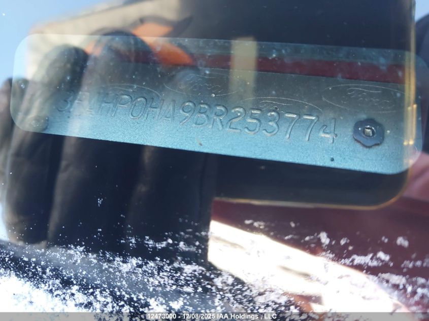 2011 Ford Fusion VIN: 3FAHP0HA9BR253774 Lot: 12473000