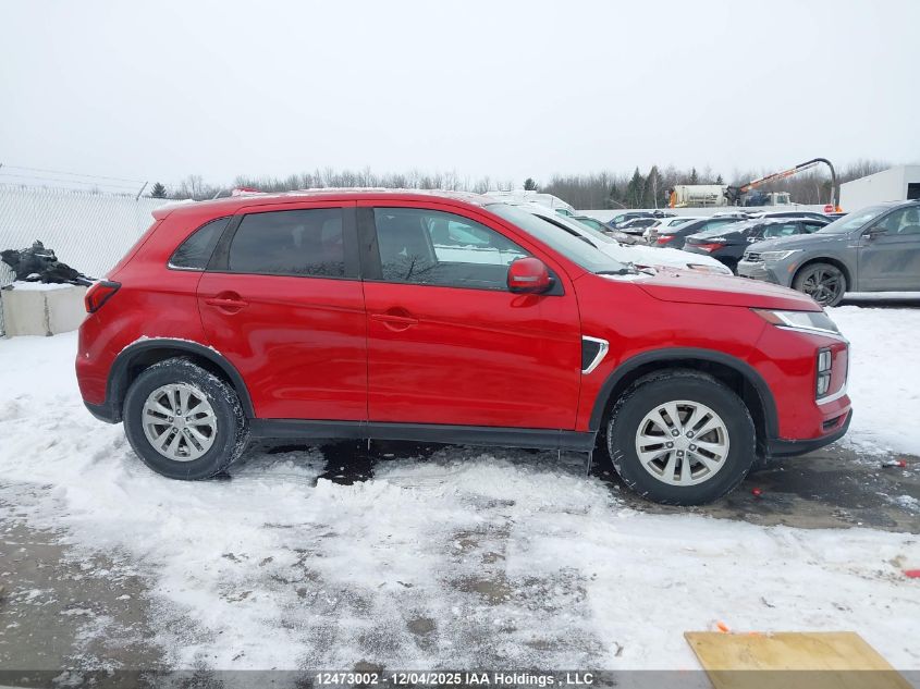 2022 Mitsubishi Rvr Se/Sel/Le/Gt VIN: JA4AJVAW1NU602515 Lot: 12473002