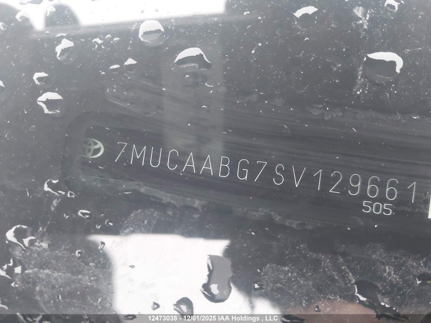 7MUCAABG7SV129661 2025 TOYOTA COROLLA CROSS photo no. 9