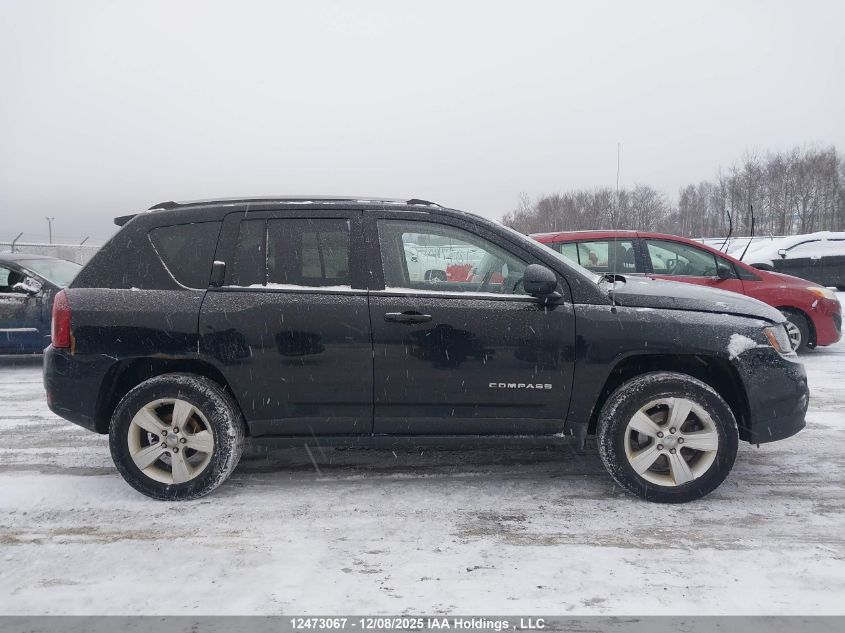 2016 Jeep Compass Sport/North VIN: 1C4NJDAB8GD593944 Lot: 12473067