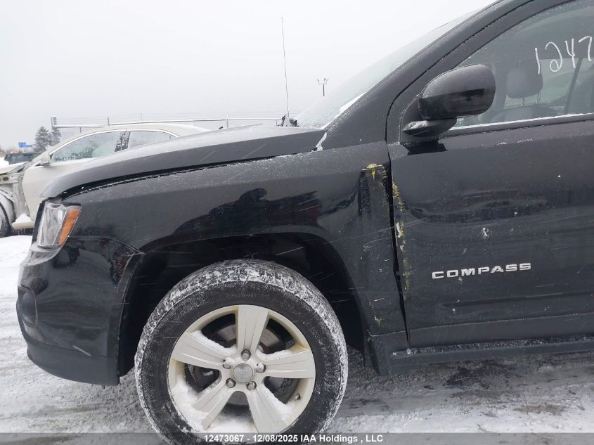 2016 Jeep Compass Sport/North VIN: 1C4NJDAB8GD593944 Lot: 12473067