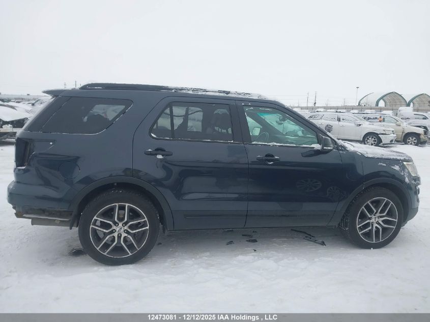 2017 Ford Explorer Sport VIN: 1FM5K8GT0HGB84546 Lot: 12473081